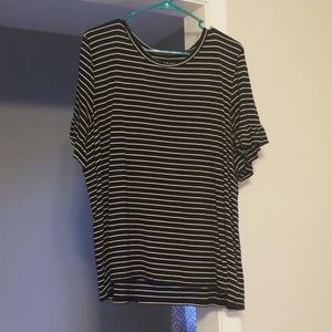 AE Soft & Sexy Black and White striped XXL
